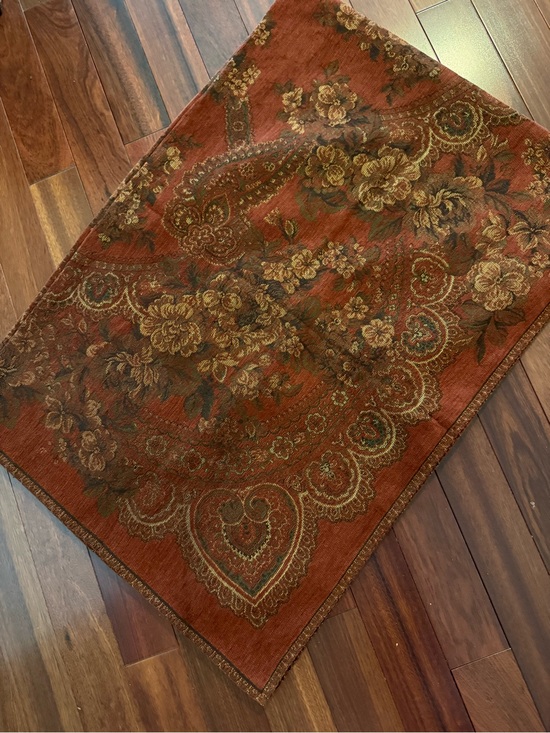 Antiquaria Other - Antiquaria Throw Made In Italy For Limonta Home Inc Cotton Tapestry  50“ By 68 “
